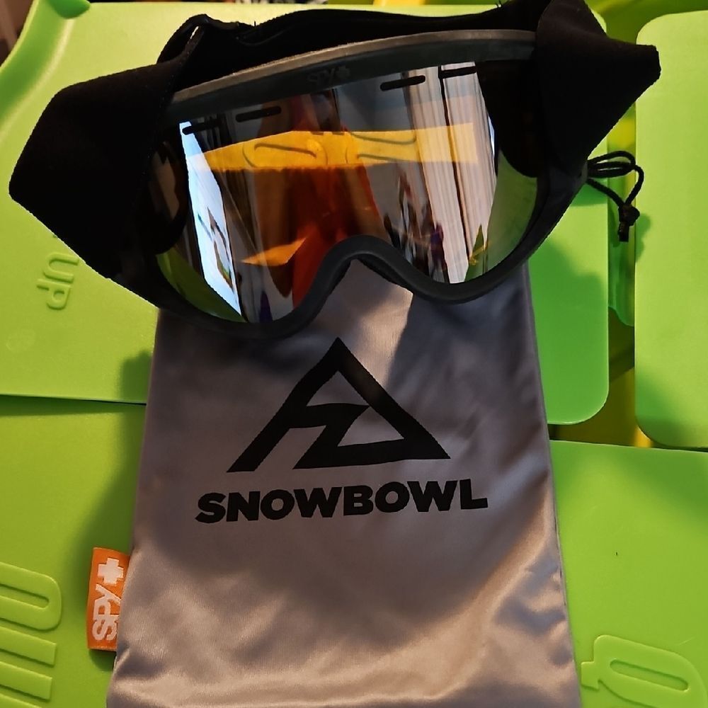 SPY Snow Goggles with Reflective Lenses